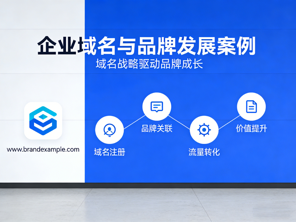 如何通过企业域名发展企业品牌