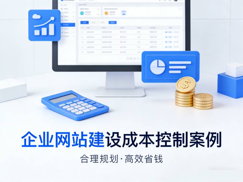 企业网站建设时一定要合理控制成本费用