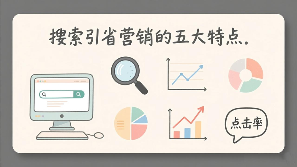搜索引擎营销的五大特点